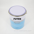 4L empty round paint tin can